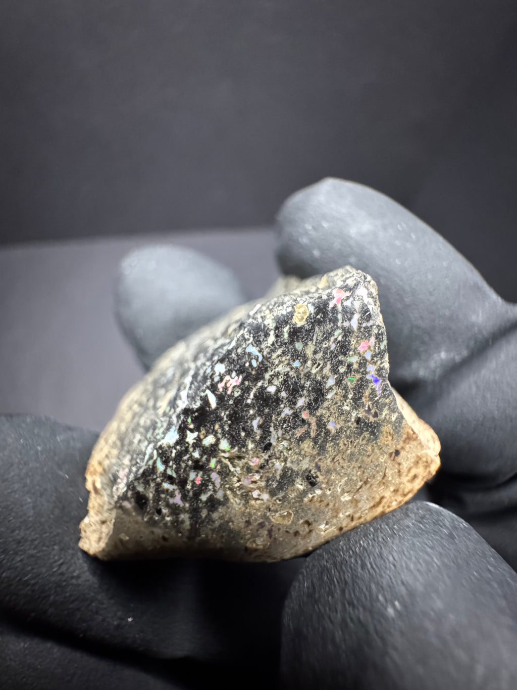 Mexican Leopard Opal Specimen.