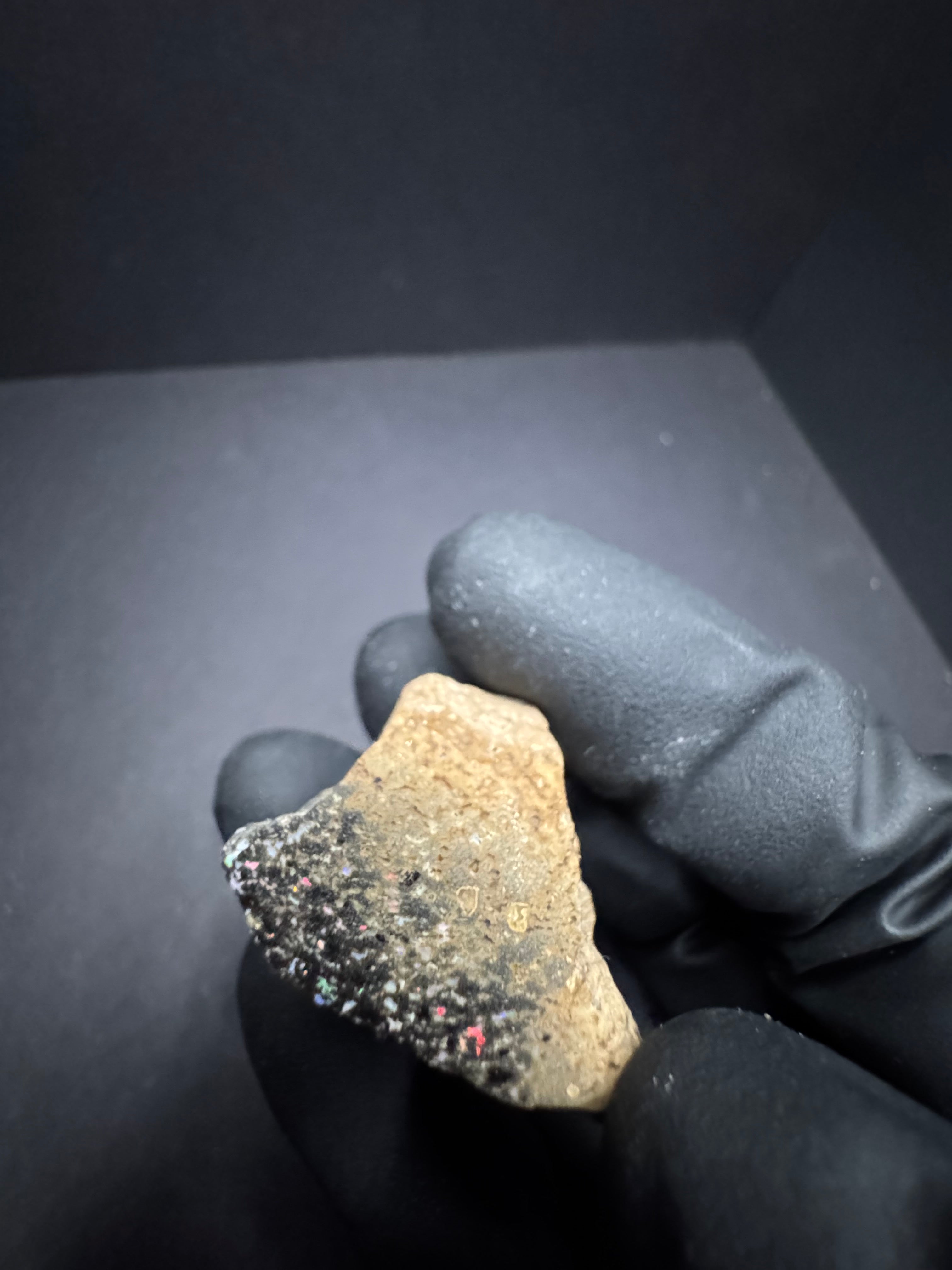 Mexican Leopard Opal Specimen.