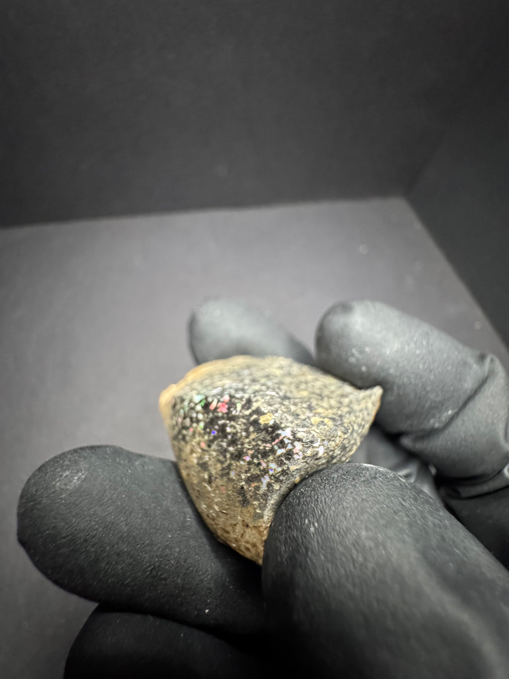 Mexican Leopard Opal Specimen.