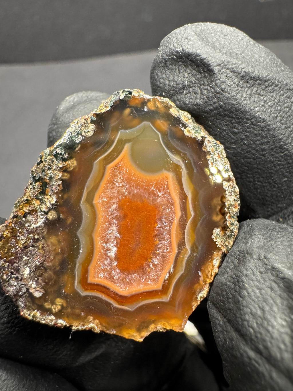 Small Polished Malawi Agate Pair