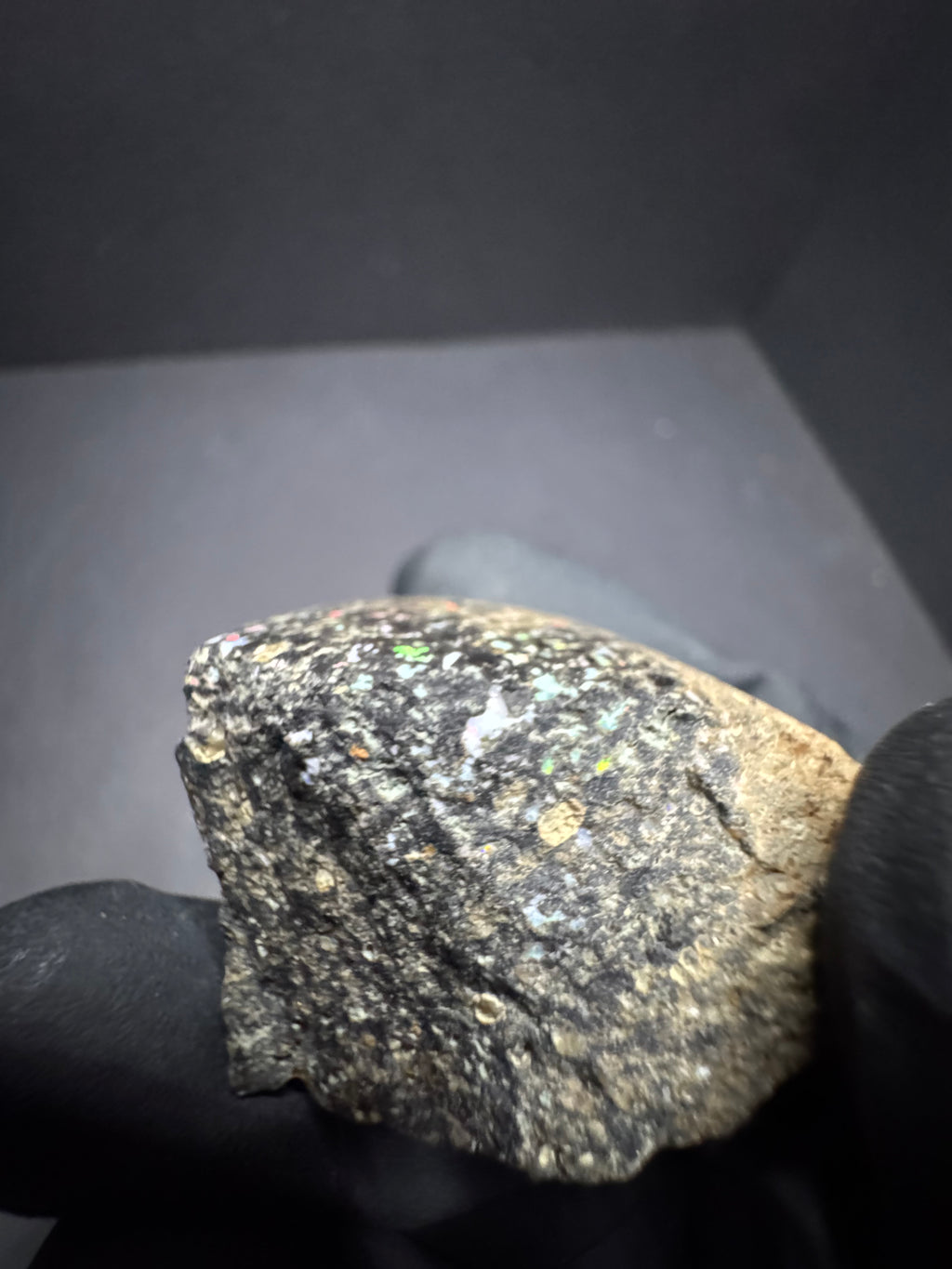 Mexican Leopard Opal Specimen.