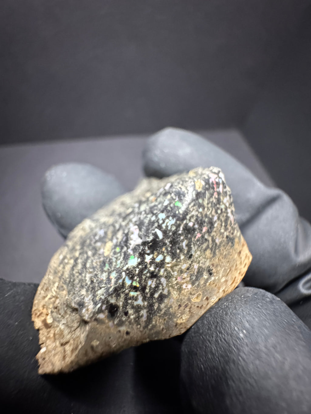 Mexican Leopard Opal Specimen.