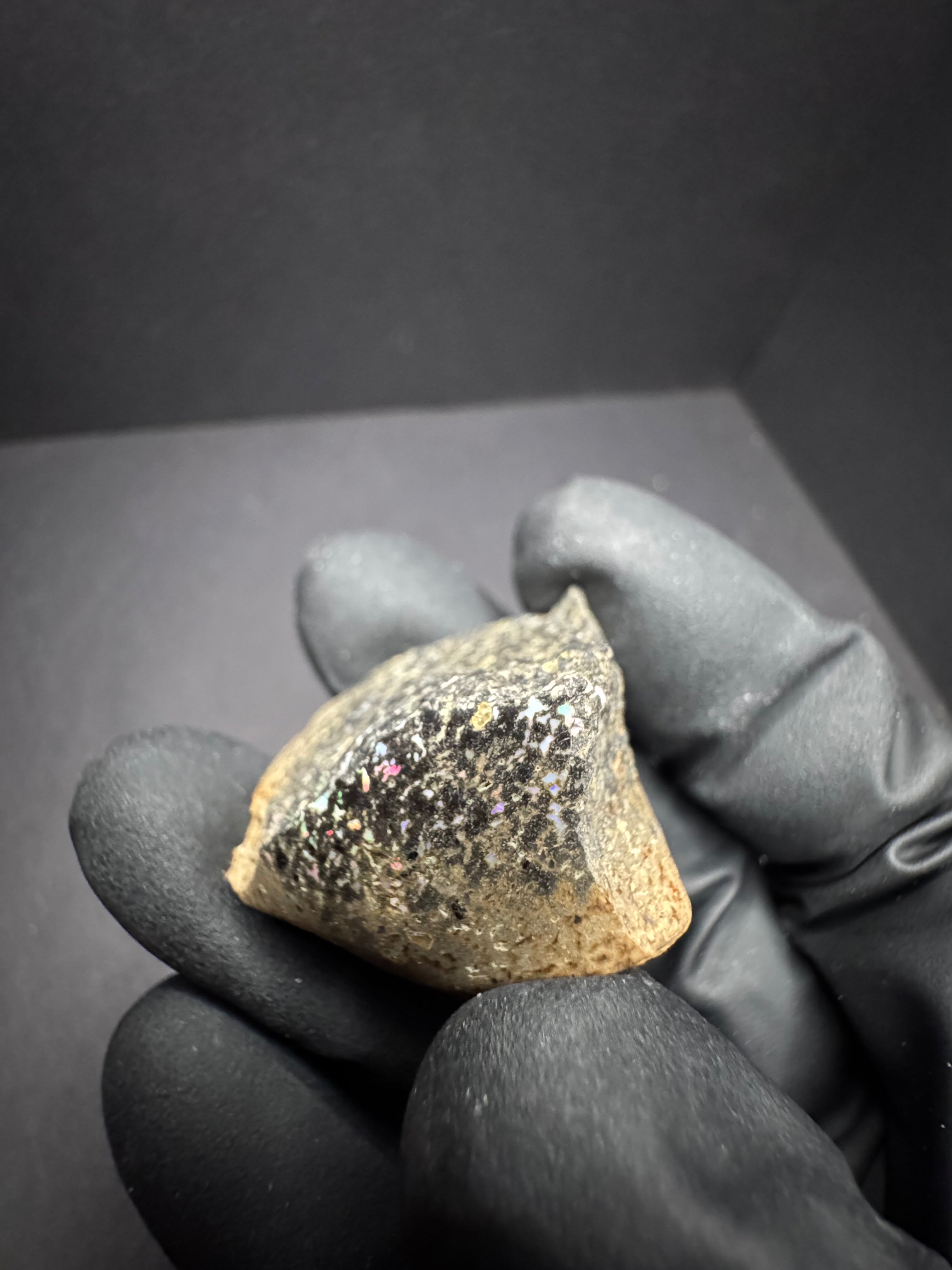 Mexican Leopard Opal Specimen.