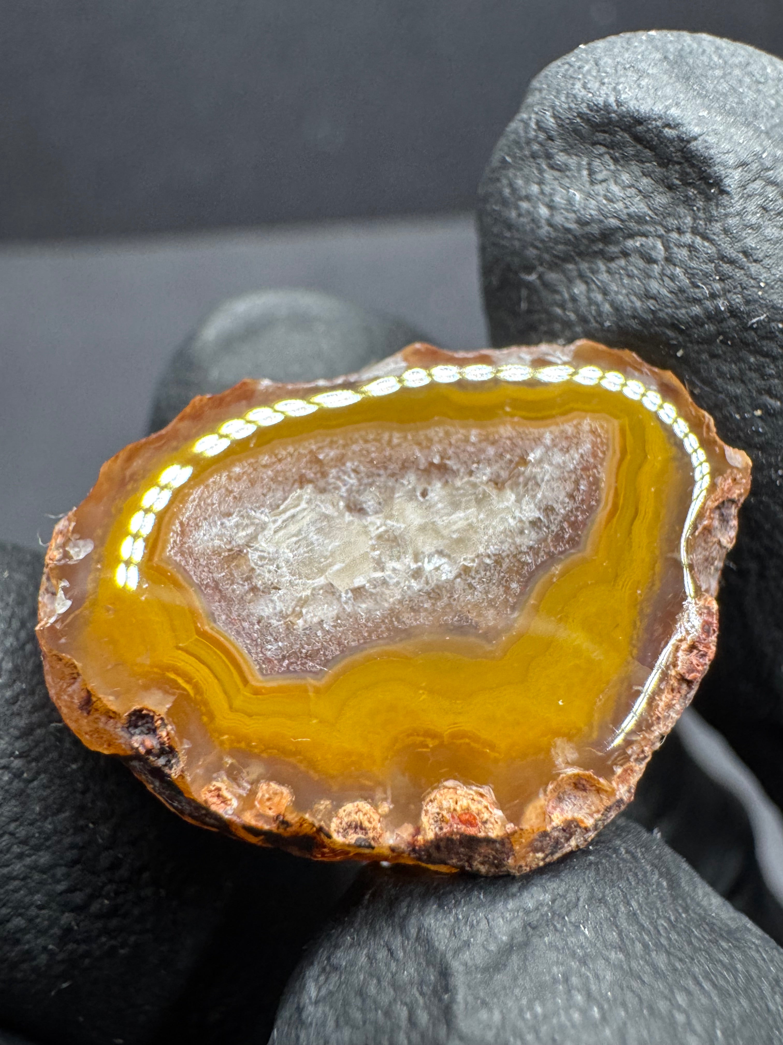 Small Polished Malawi Agate