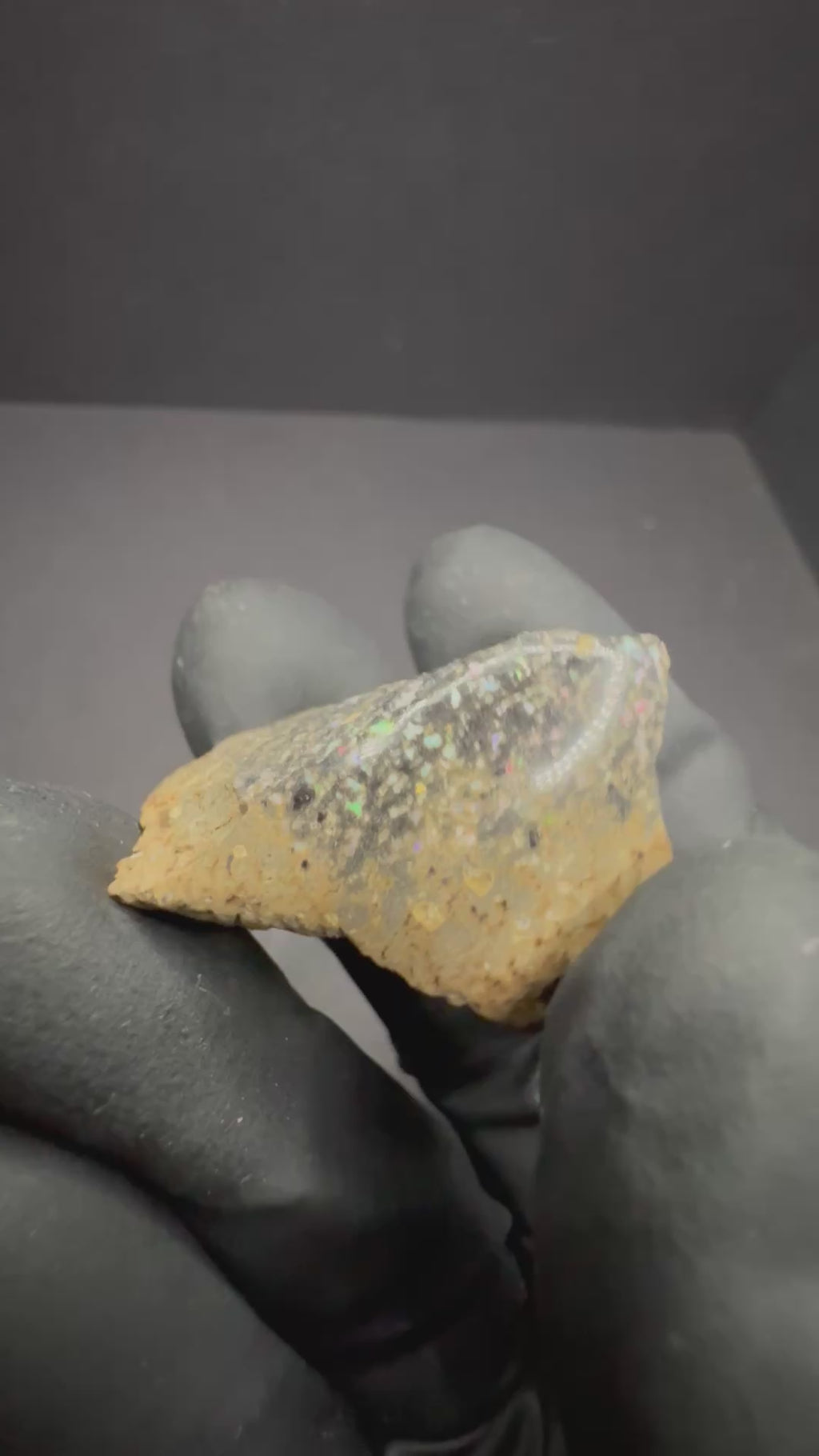 Mexican Leopard Opal Specimen.