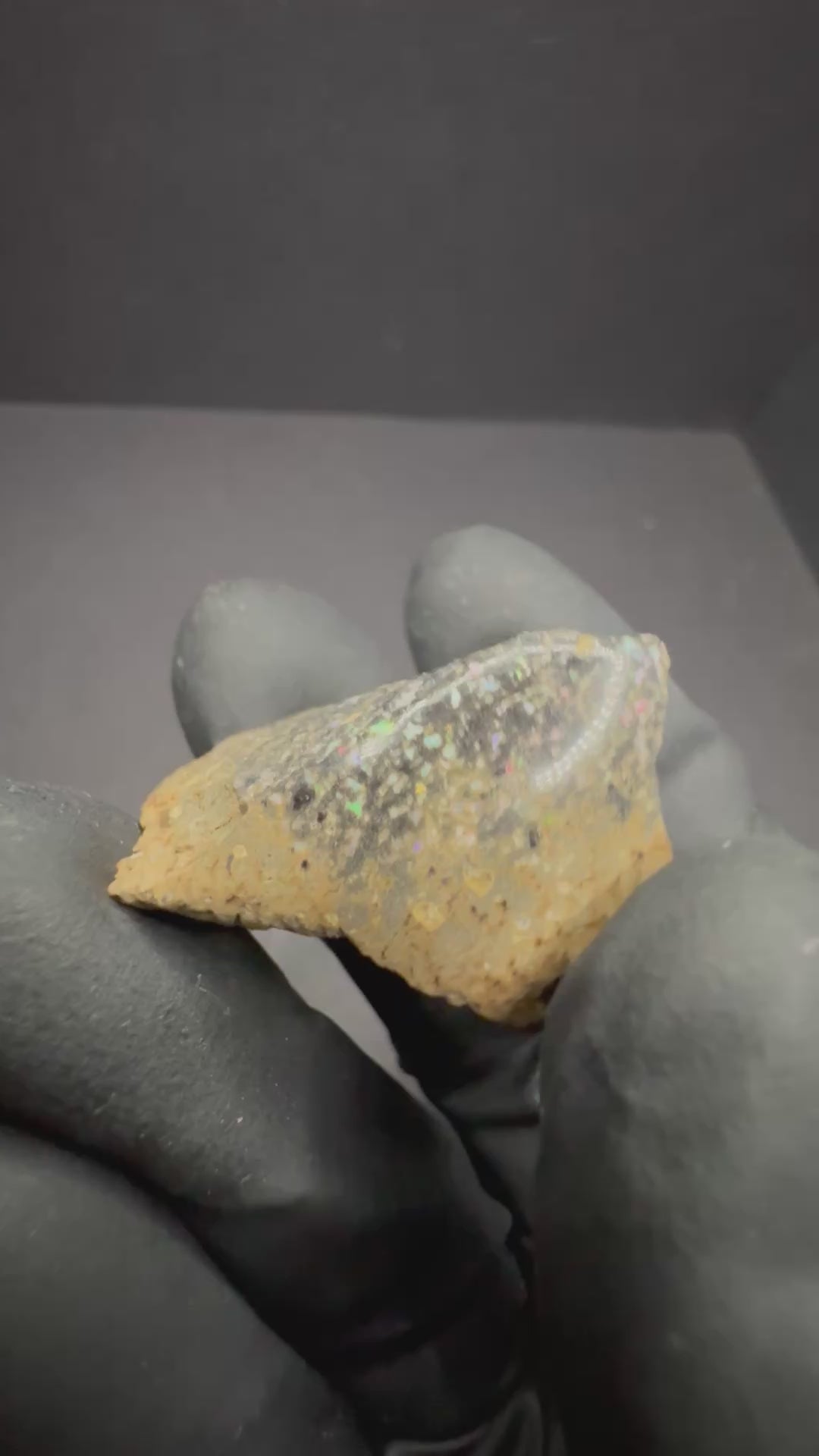 Mexican Leopard Opal Specimen.